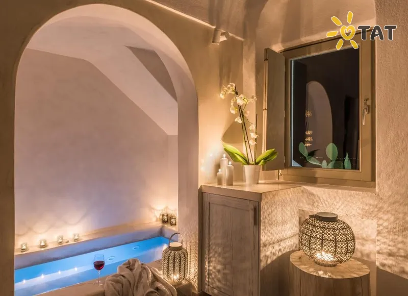 Фото отеля On The Rocks 4* Santorini Graikija numeriai