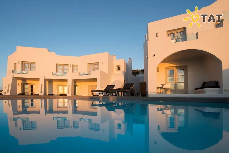 Фото отеля Avaton Resort & Spa 4* Santorini Graikija išorė ir baseinai