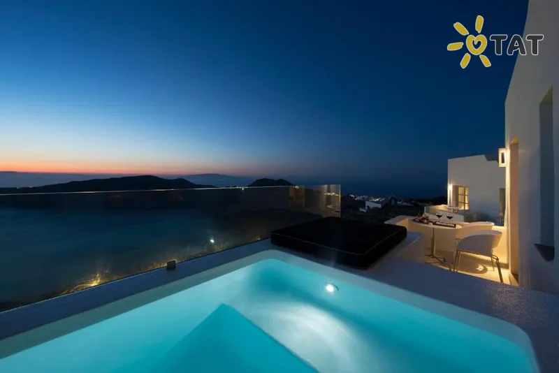 Фото отеля Avaton Resort & Spa 4* Santorini Graikija išorė ir baseinai
