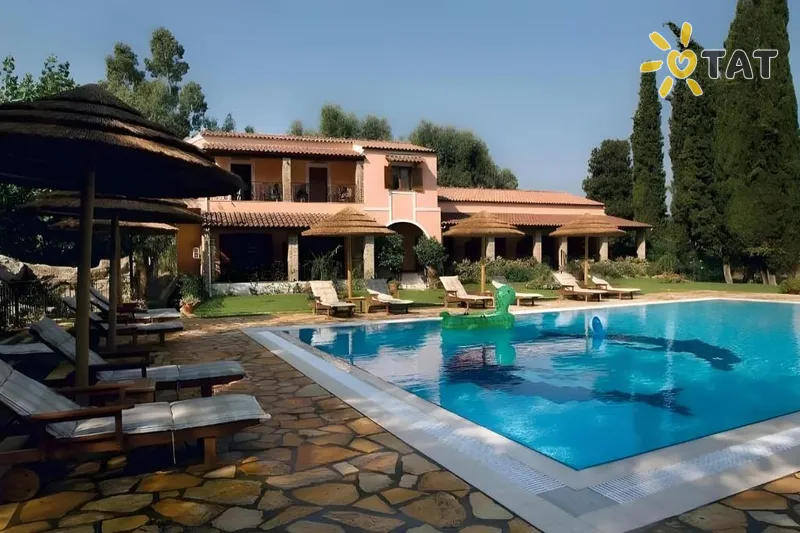 Фото отеля Corfu Club Apartments 4* о. Корфу Греція екстер'єр та басейни