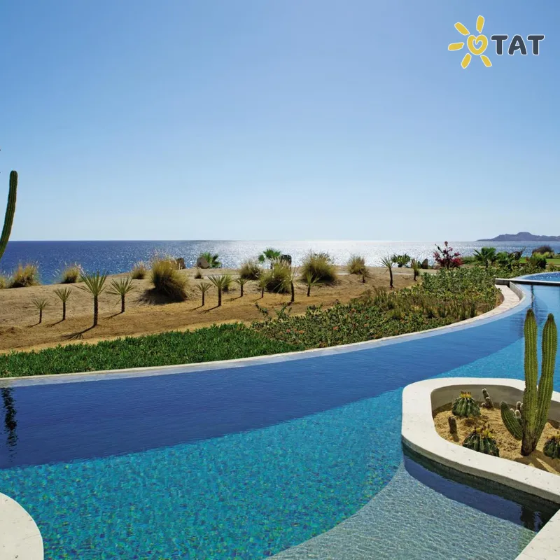 Фото отеля Secrets Puerto Los Cabos Golf & Spa Resort 5* Сан Хосе Де Кабо Мексика экстерьер и бассейны