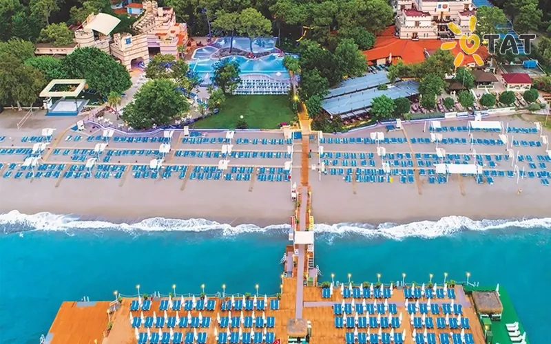 Фото отеля Ulusoy Kemer Holiday Club 5* Кемер Турция пляж