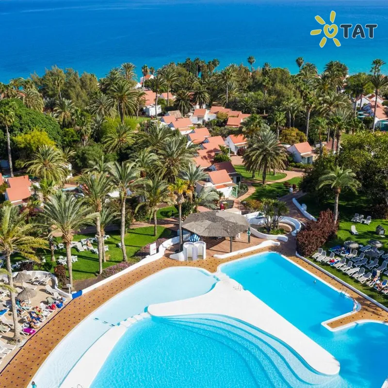 Фото отеля Aldiana Club Fuerteventura 4* par. Fuerteventura (Kanāriju salas) Spānija ārpuse un baseini