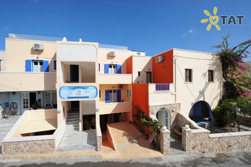 Фото отеля Orfeas Apartments 3* Santorini Graikija išorė ir baseinai