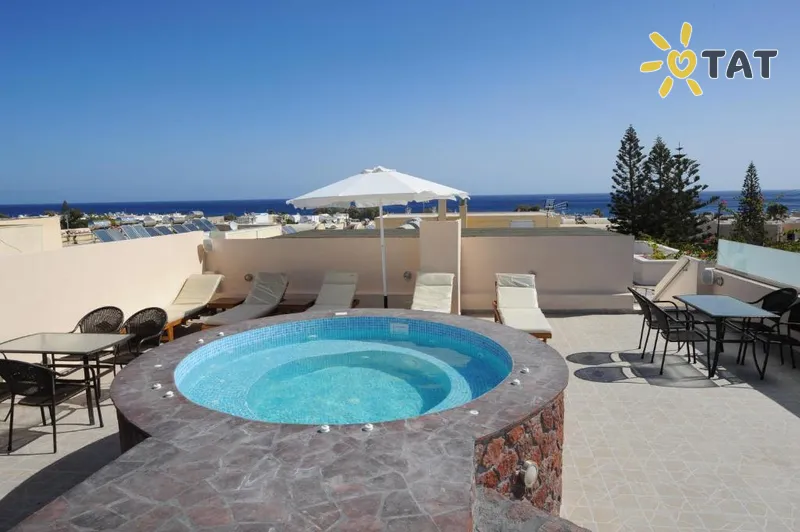 Фото отеля Orfeas Apartments 3* Santorini Graikija išorė ir baseinai