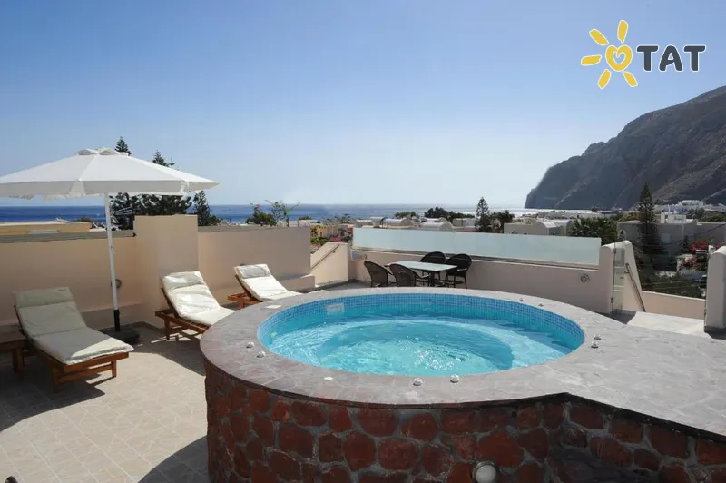 Фото отеля Orfeas Apartments 3* Santorini Graikija išorė ir baseinai