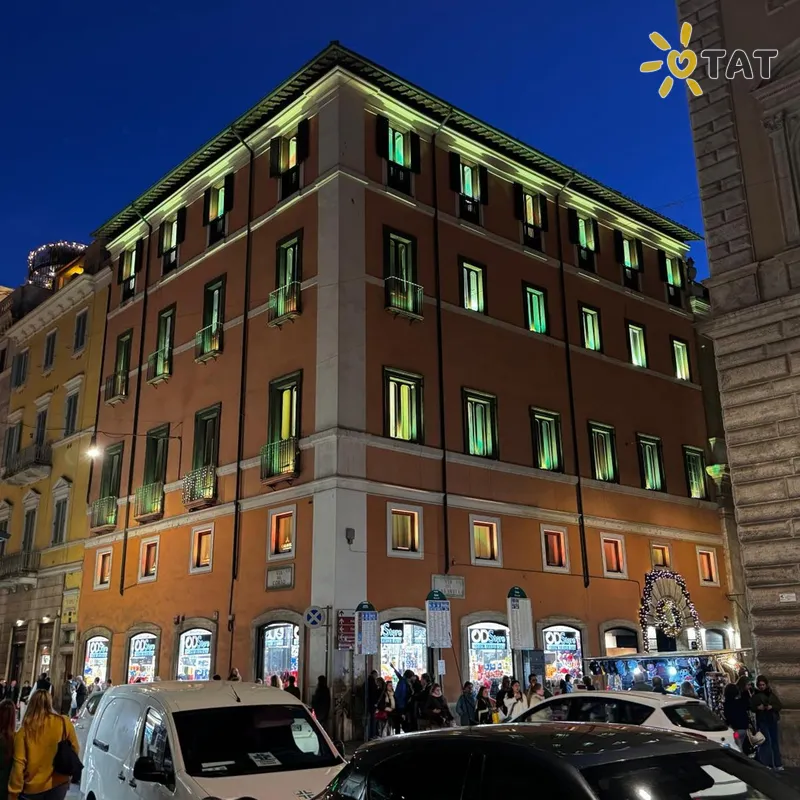 Фото отеля Caravita Hotel 5* Roma Italija išorė ir baseinai
