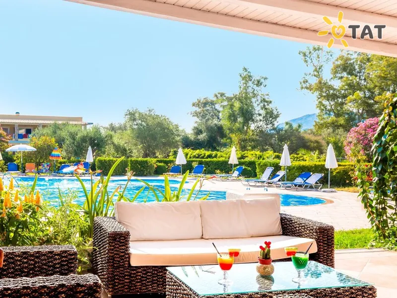 Фото отеля Serena Hotel 3* Korfu Graikija išorė ir baseinai