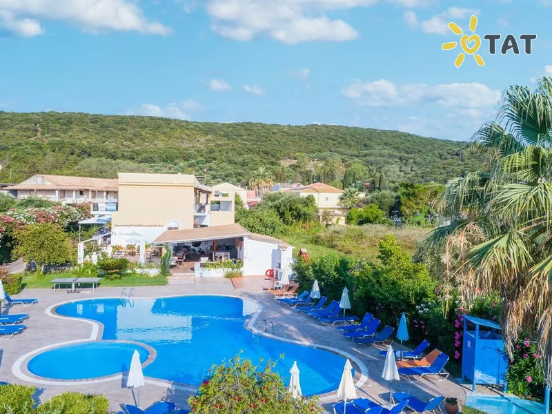 Фото отеля Serena Hotel 3* Korfu Graikija išorė ir baseinai