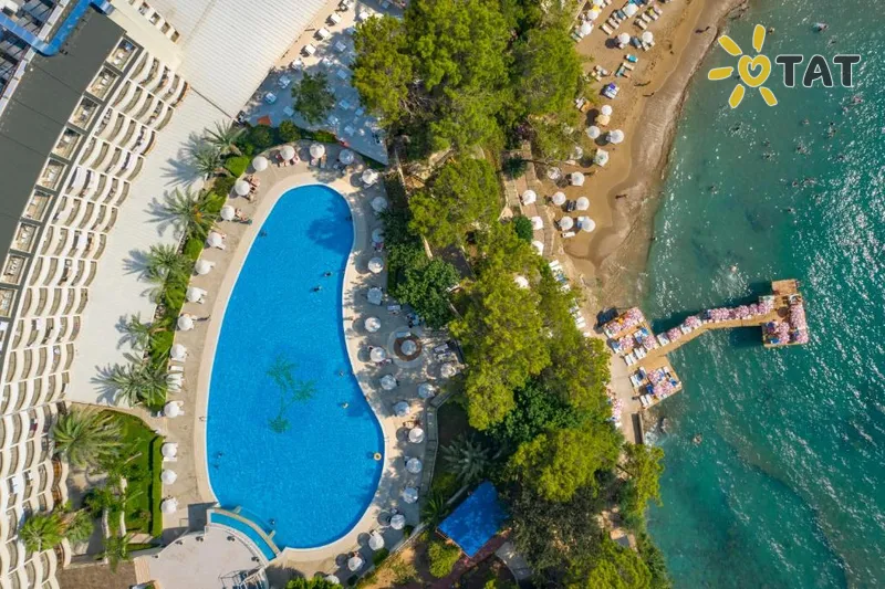 Фото отеля Utopia Beach Club 5* Алания Турция экстерьер и бассейны