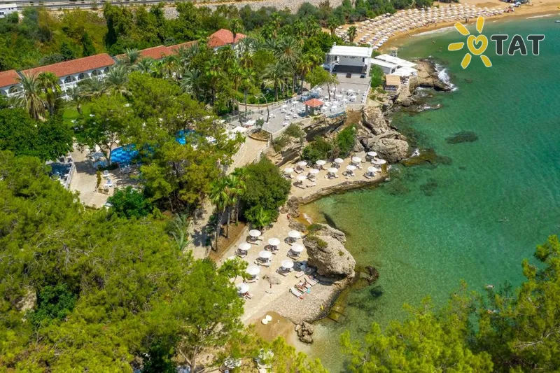 Фото отеля Utopia Beach Club 5* Алания Турция пляж