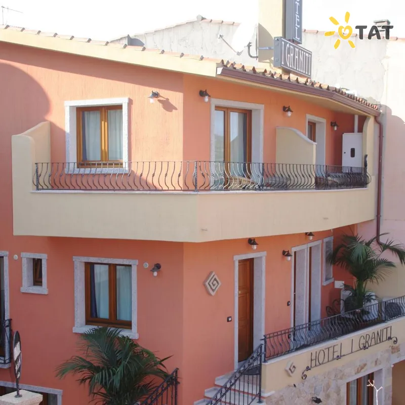 Фото отеля L Graniti Hotel 3* о. Сардиния Италия экстерьер и бассейны