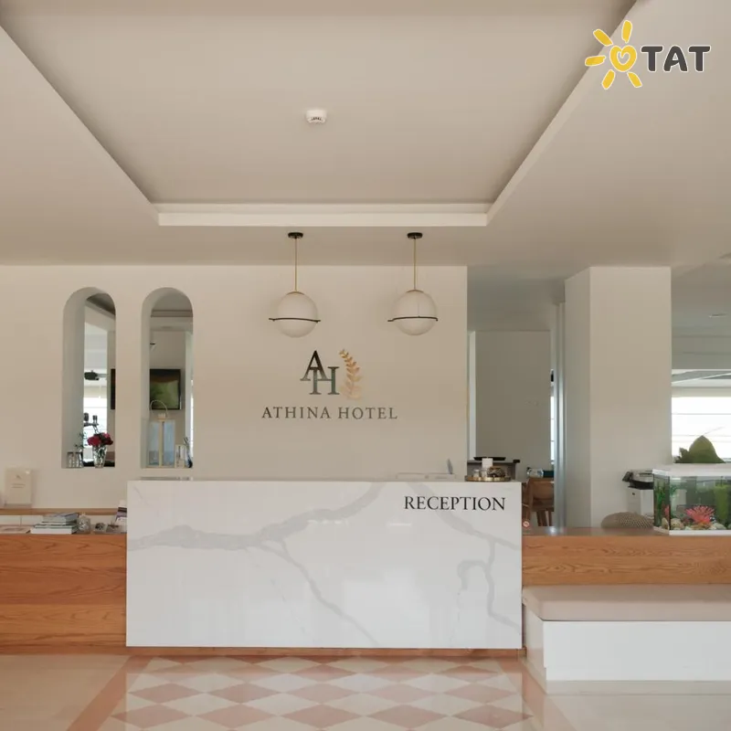 Фото отеля Athina Hotel 4* о. Корфу Греция лобби и интерьер