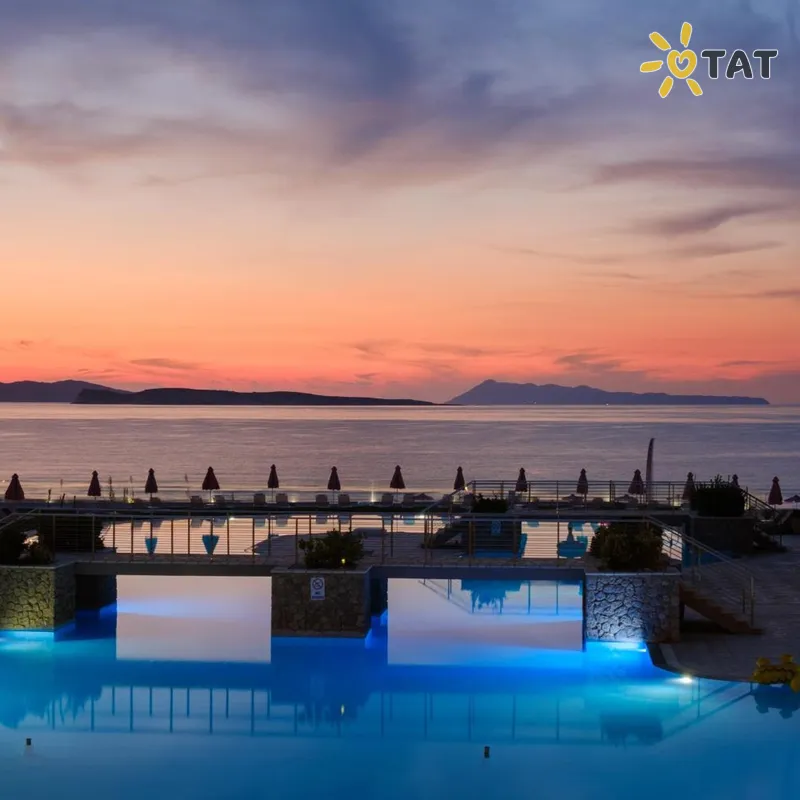 Фото отеля Athina Hotel 4* о. Корфу Греция экстерьер и бассейны