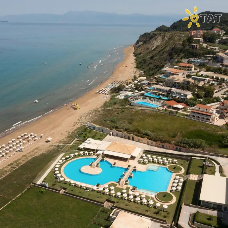 Фото отеля Athina Hotel 4* о. Корфу Греция экстерьер и бассейны