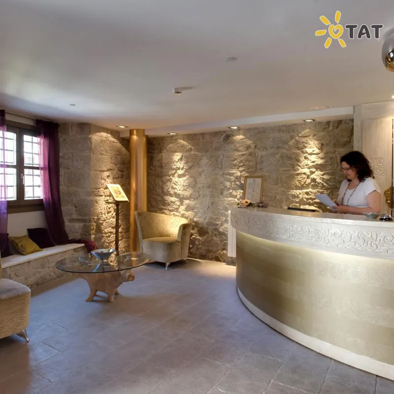 Фото отеля Palacio del Obispo Hotel 4* Barselona Ispanija fojė ir interjeras