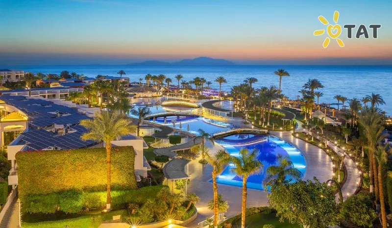 Фото отеля Monte Carlo Sharm Resort & Spa 5* Шарм эль Шейх Египет экстерьер и бассейны