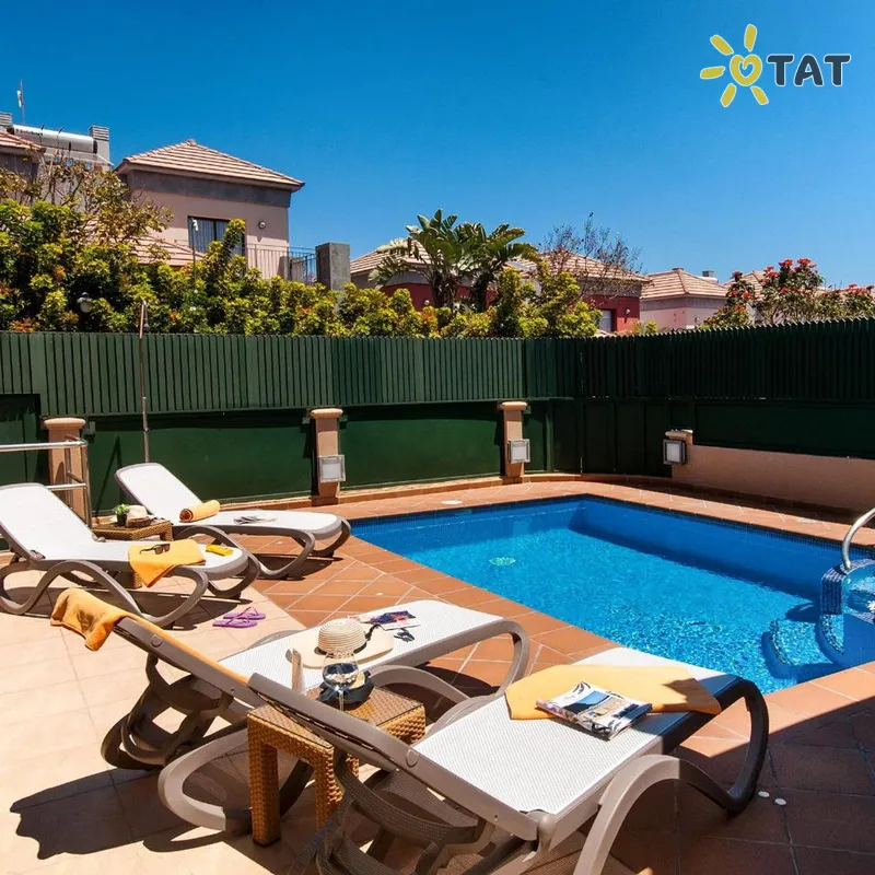 Фото отеля Meloneras Hills 16 With Pool by VillaGranCanaria 4* par. Grankanārija (Kanāriju salas) Spānija ārpuse un baseini