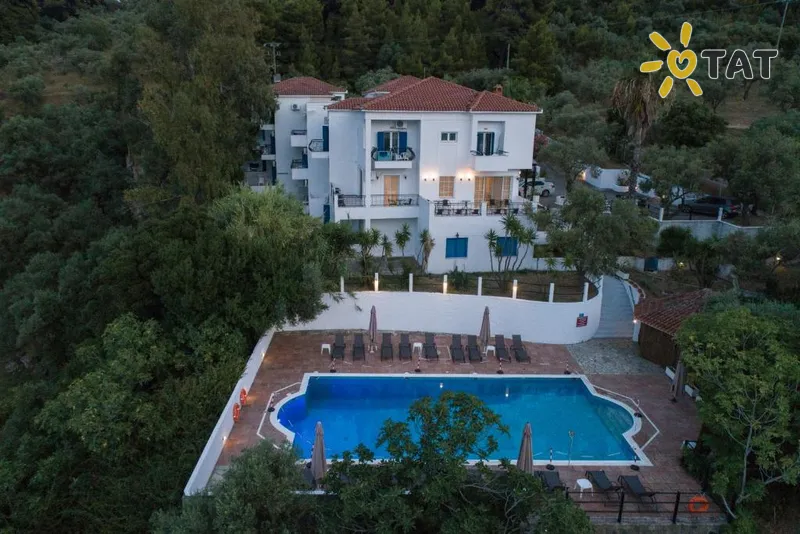 Фото отеля Anamar Skiathos 3* о. Скиатос Греция экстерьер и бассейны