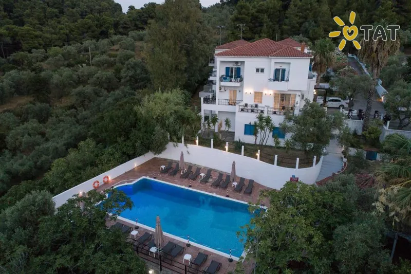 Фото отеля Anamar Skiathos 3* о. Скиатос Греция экстерьер и бассейны