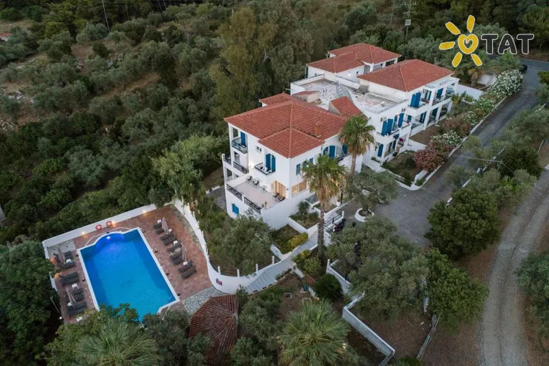 Фото отеля Anamar Skiathos 3* о. Скиатос Греция экстерьер и бассейны