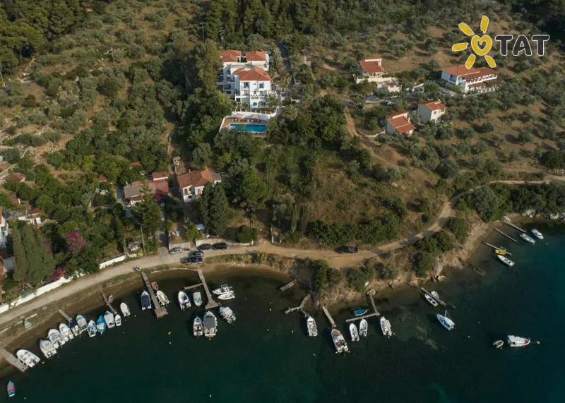 Фото отеля Anamar Skiathos 3* о. Скиатос Греция экстерьер и бассейны
