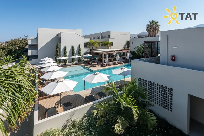 Фото отеля More Meni Residence & Suites 4* о. Кос Греция экстерьер и бассейны