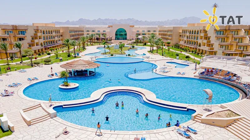 Фото отеля Movenpick Waterpark Resort & Spa Soma Bay 5* Somas līcis Ēģipte ārpuse un baseini