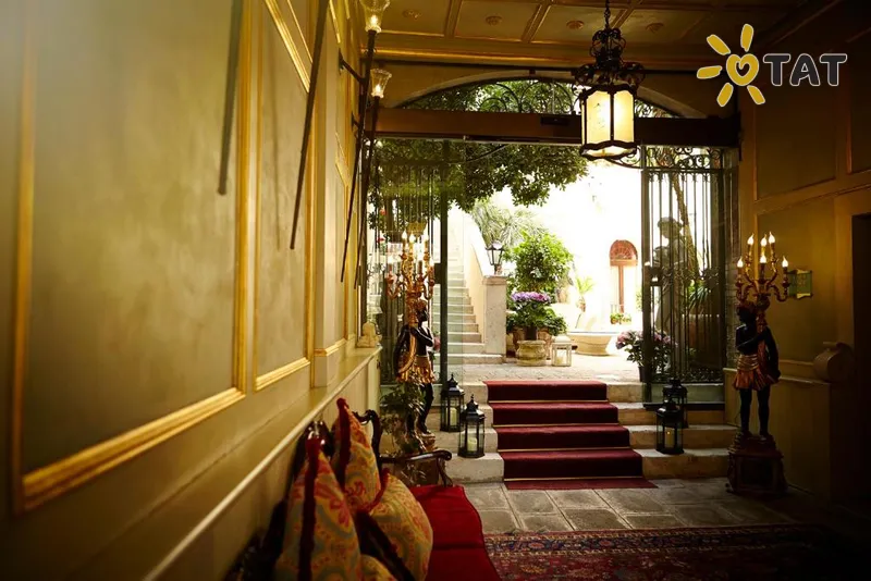 Фото отеля Palazzo Paruta 4* Venecija Italija fojė ir interjeras