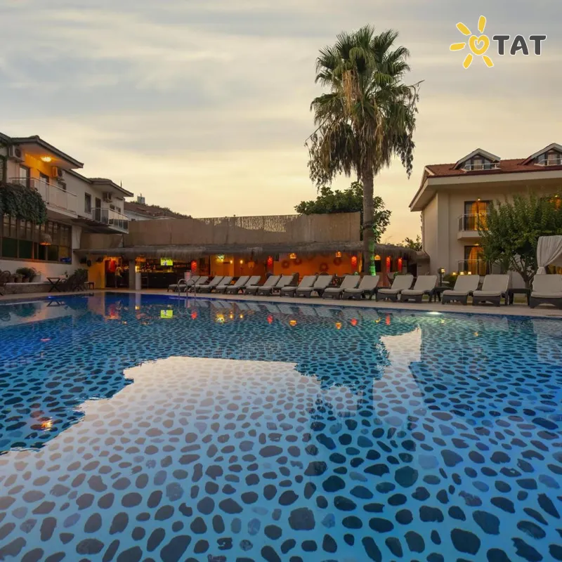 Фото отеля Han Deluxe Hotel & Suites 4* Фетхие Турция экстерьер и бассейны