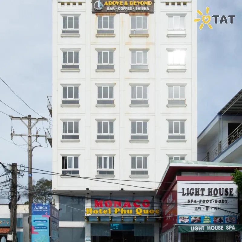 Фото отеля Monaco Hotel Phu Quoc 3* о. Фукуок Вьетнам бары и рестораны