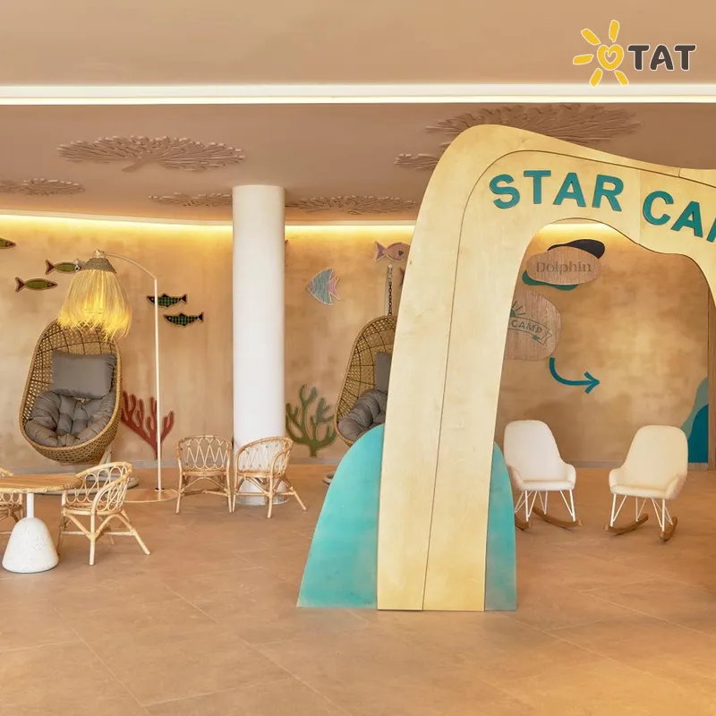 Фото отеля Iberostar Waves Gaviotas Park 4* Fuerteventura (Kanarai) Ispanija fojė ir interjeras