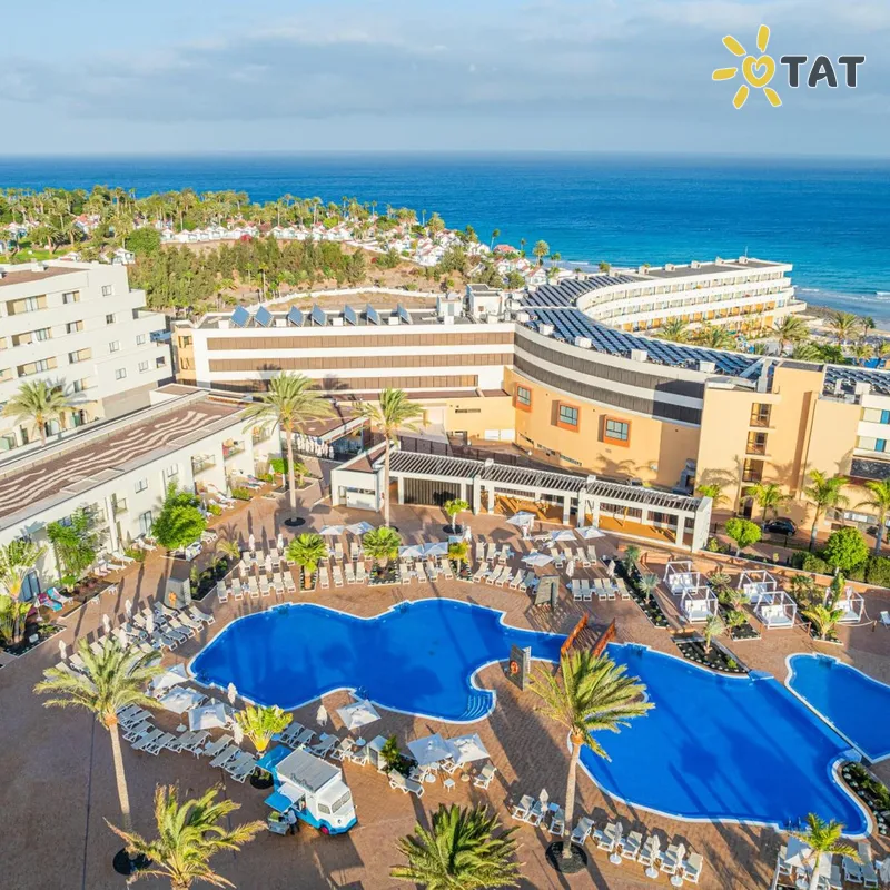 Фото отеля Iberostar Waves Gaviotas Park 4* Fuerteventura (Kanarai) Ispanija išorė ir baseinai