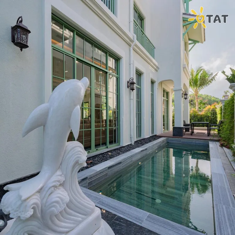 Фото отеля La isla Apartments & Villas 4* apie. Phu Quoc Vietnamas išorė ir baseinai