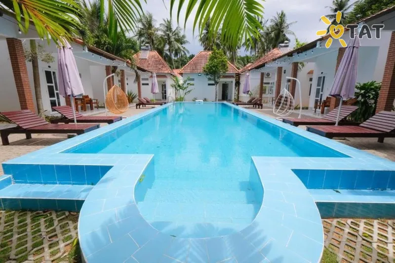Фото отеля Duc Anh Bungalow 2* apie. Phu Quoc Vietnamas išorė ir baseinai