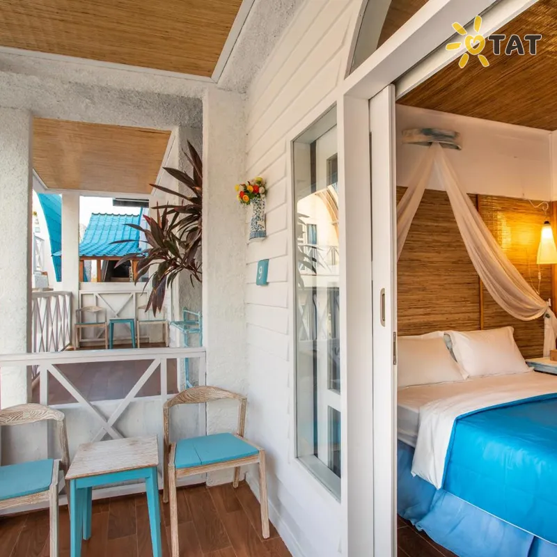 Фото отеля Santorini Beach Resort 3* apie. Lombokas Indonezija numeriai