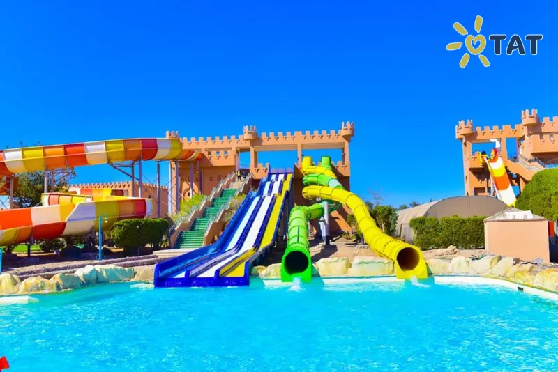 Фото отеля Sentido Akassia Beach 5* Марса Алам Египет аквапарк, горки