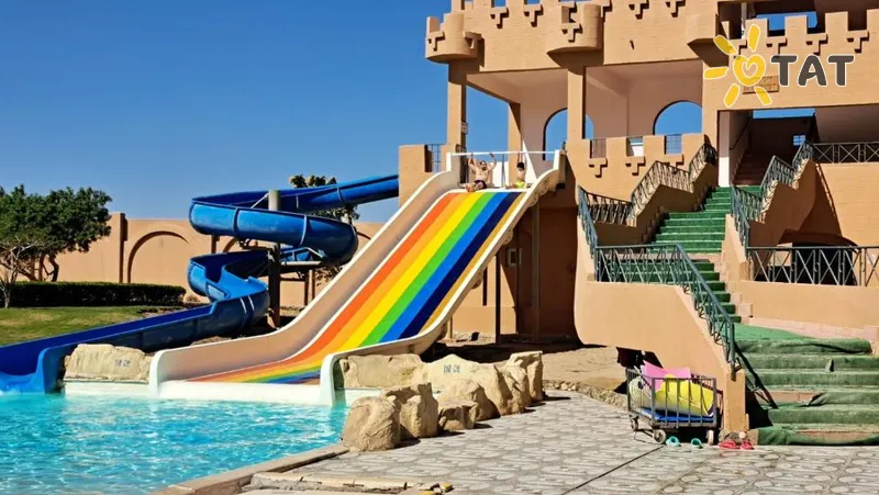 Фото отеля Sentido Akassia Beach 5* Марса Алам Египет аквапарк, горки
