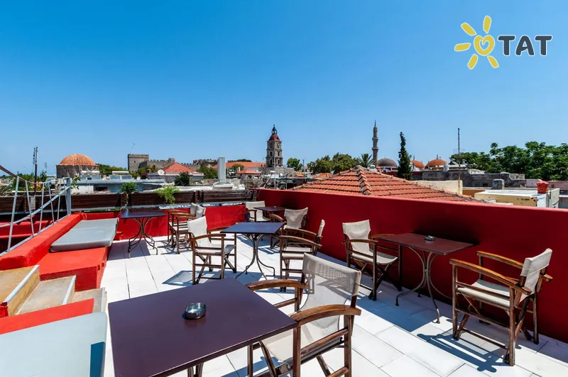 Фото отеля Auberge 32 2* о. Родос Греция бары и рестораны