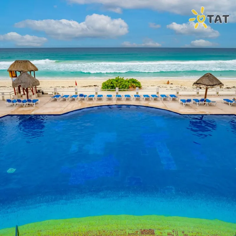 Фото отеля Ocean View Cancun Arenas 4* Kankuna Meksika ārpuse un baseini