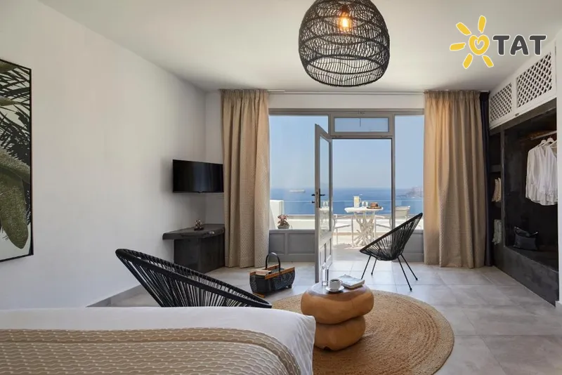 Фото отеля Thermes Luxury Villas 3* о. Санторини Греция номера