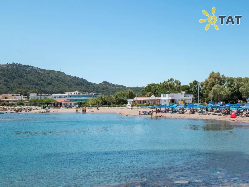 Фото отеля Limanaki Apartments 3* par. Rodas Grieķija pludmale