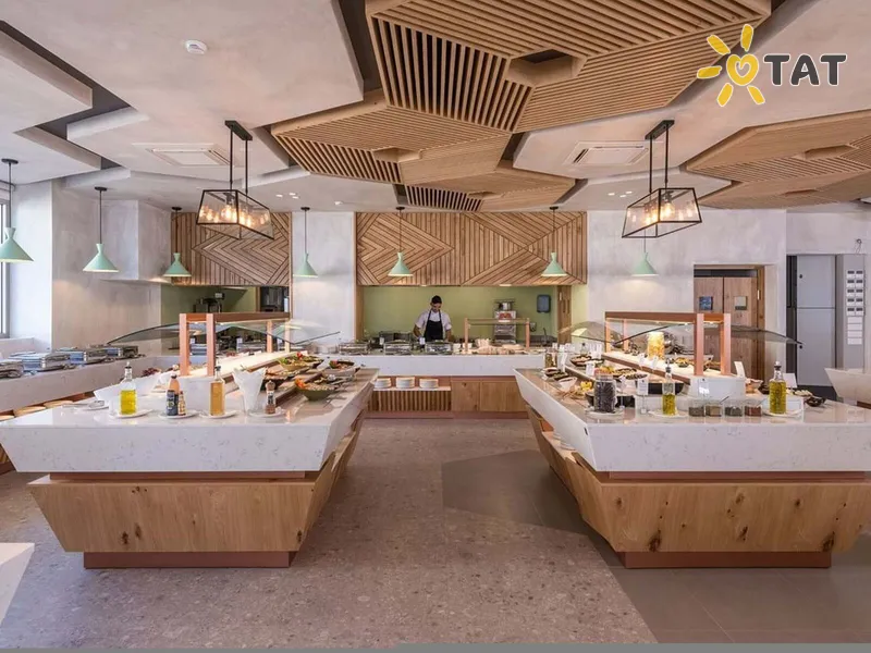 Фото отеля Cactus Mare Hotel 4* Kreta – Heraklionas Graikija barai ir restoranai