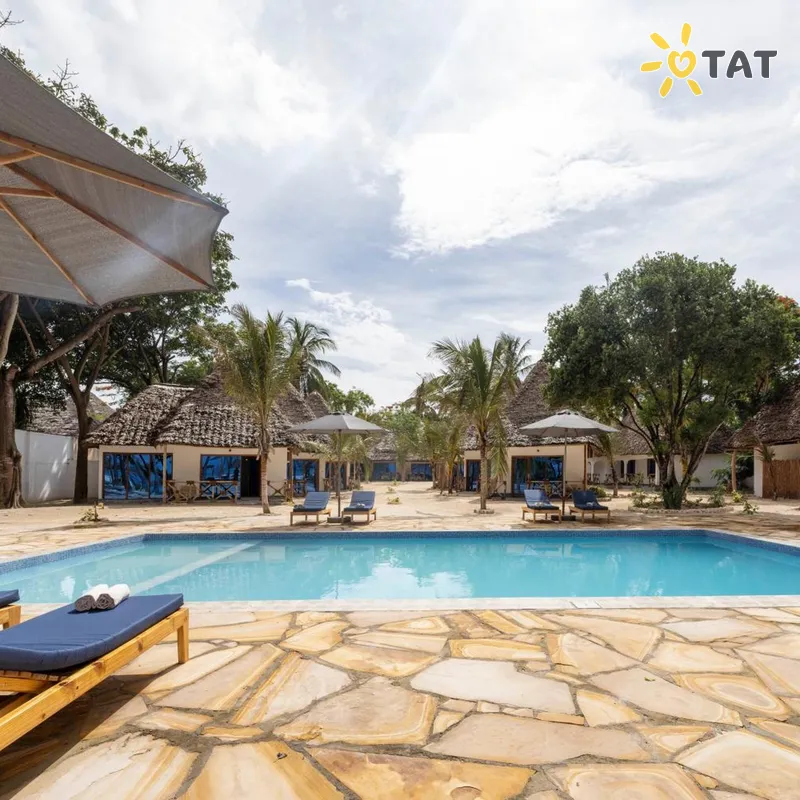 Фото отеля The Soul Beach Hotel & Spa 4* Пвани Мчангани Танзания экстерьер и бассейны