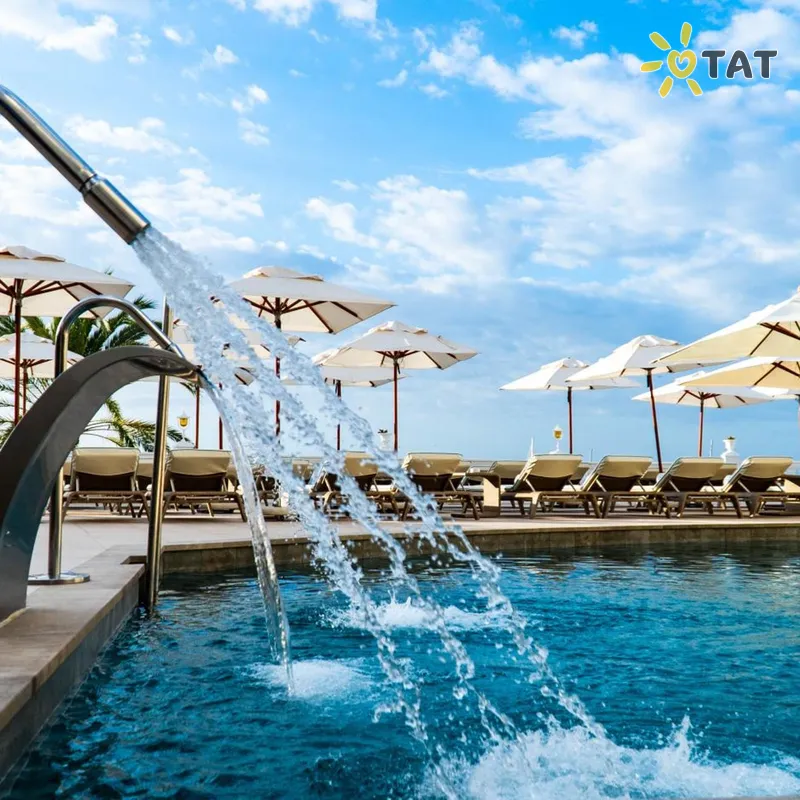 Фото отеля Nixe Palace 5* о. Майорка Испания экстерьер и бассейны