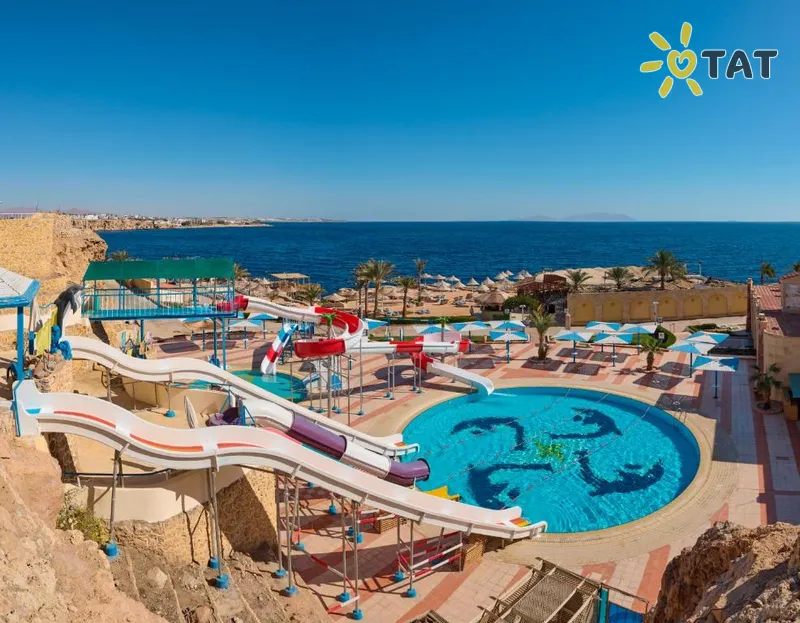 Фото отеля Dreams Beach Resort 5* Шарм эль Шейх Египет аквапарк, горки