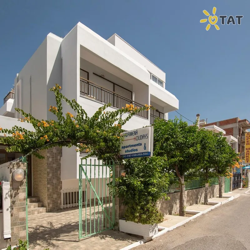 Фото отеля Kardamena Holidays Apartments 2* о. Кос Греция экстерьер и бассейны