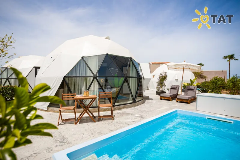 Фото отеля Emerald Oasis Glampotel by Azul Collection 4* о. Крит – Ретимно Греция экстерьер и бассейны