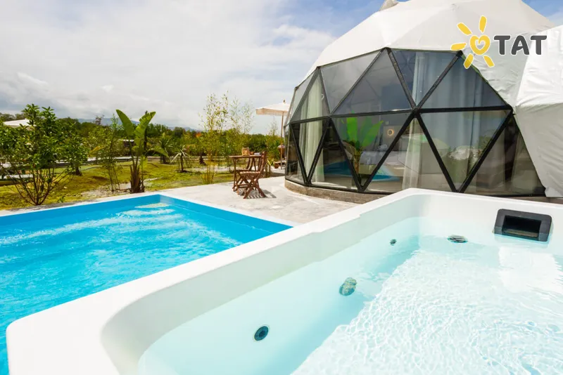 Фото отеля Emerald Oasis Glampotel by Azul Collection 4* о. Крит – Ретимно Греция экстерьер и бассейны