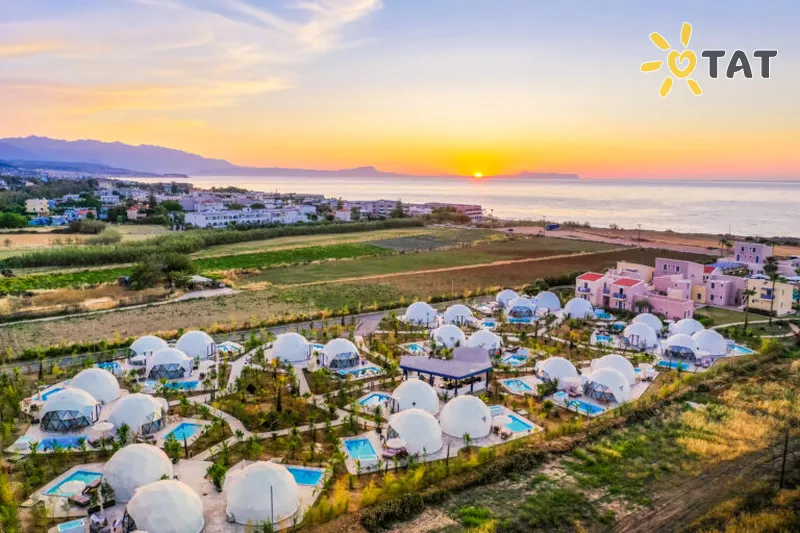 Фото отеля Emerald Oasis Glampotel by Azul Collection 4* о. Крит – Ретимно Греция экстерьер и бассейны